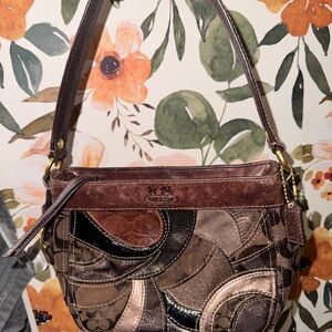 Coach Zoe Patchwork Hobo Bag